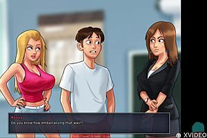 European summer romance: Teacher and student’s inamorata situation
