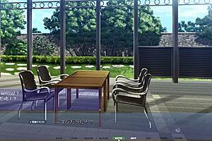 akumeru family - mahiru masturbates in garden