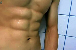 After a steamy shower, this athletic young 18+ stud gets hard. He's ready to pound you senseless!