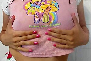 Teen Stepsister Showers With Perfect Ass And Hairless Pussy