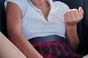 Skinny Latina Gives Jerk Off Instructions In Spanish