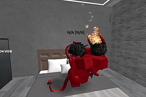 demon passionately fucks hot rich femboy in rough missionary deepthroat creampie.