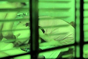 I saw girlfriend cheating across window