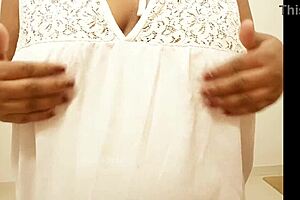 i'm showing off my big tits and boobs, sexy and natural.