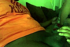 i watch 19yr old black teen swallow monster cock