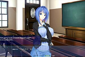 akumeru family - mahiru masturbates in garden