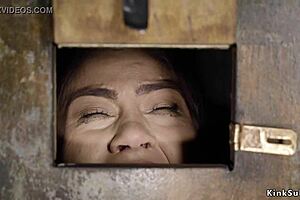 Hot Ass Babe In Device Bondage Spanked Hard! Her Bound Body Takes Rough Punishment