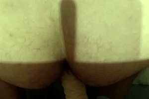 Trying out hetero dildo anal fun 😏