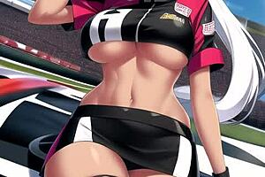 Racing Girls Ai Hentai Compilation