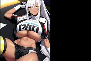 Racing Girls Ai Hentai Compilation