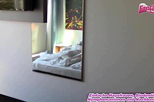 German Maid Seduces Hotel Guest With Petite Body