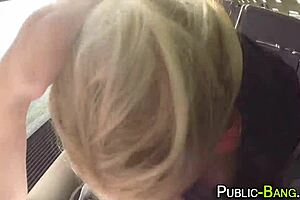 Slut, titfuck me in public?