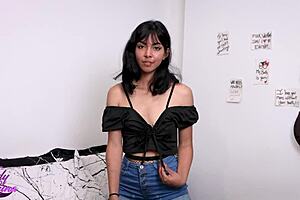 My Older Step-Brother's Visit on Our Parents' Bed