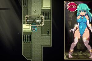 Mage Kanade's Futanari Dungeon Quest Level 1 Part 1