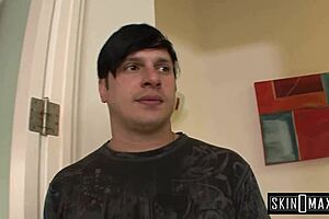 Irresistible Ebony Rides Big Cock Sideways with Narrow Ass and Hot Kissing Action