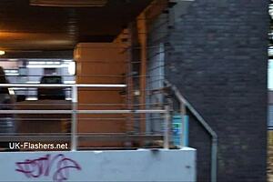 Zarinas Indian Teen Flashes Skirt In Outdoor Dare