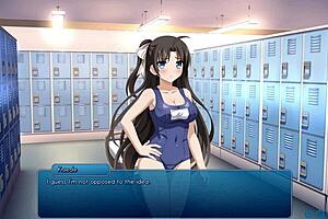 i danced in the sakura swim club game night scenes