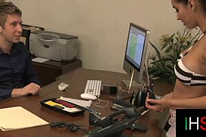 i'm the very hot brunette taking cum on my tits happily