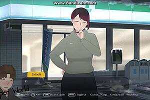 ntrman tsugumi cheats on boyfriend with professor in season of loss gameplay ntr español