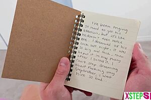 huge boobs teen stepsister finally fucks her stepbrother with his monster cock 😍