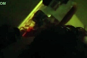 Eating girlfriend's pussy like a champ in homemade oral session