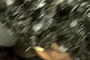 ebony couple gives good head quick in pov.