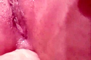 Chubby amateur destroys ass with anal toys