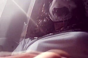 this schoolgirl is showing off her panties on the bus 😏