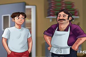 Does Summertime Saga show big mature Mexican ass?