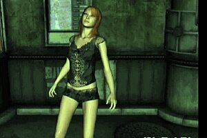 Anime Girl Begs For Big Cock Slammed Down Her Virtual Throat