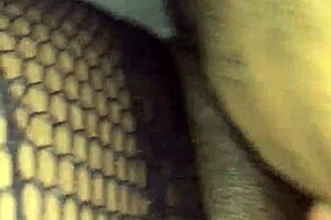 ebony couple gives good head quick in pov.