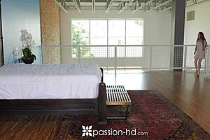 passion-hd tiny redhead teen dolly little welcomes home with subtle fuck