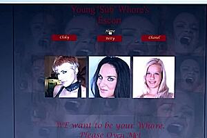 Young Woman With Natural Body Gives Blowjobs In Bondage