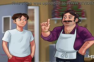 Does Summertime Saga show big mature Mexican ass?