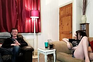 teaching my step in roleplay blowjob and doggystyle