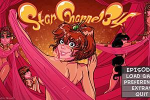 star channel 34 part 77, iris with big tits joins the jerk off crew