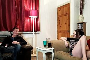 teaching my step in roleplay blowjob and doggystyle