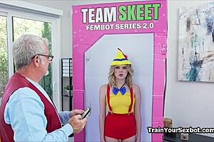 Grandpa Testing Fresh Petite 18+ Blonde in Hardcore Reality Scene