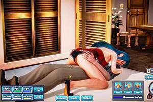 blue haired beauty gets fucked silly 😂