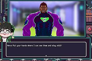 superhero becomes cumdump blue lightning 12 days of yaoi