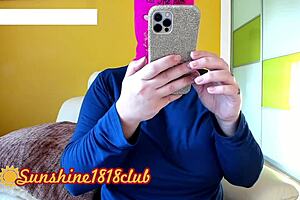 royal blue skimaskgirl busty webcam model on cams recording show october 21st