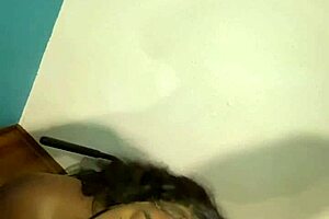 Fucking a sexy handicap ebony with a massive cock