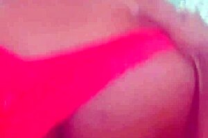 Chubby cousin peels pussy with monster cock anal