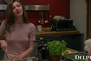 Delphine's video: Maya Woulfe is getting sexed with two big dicks