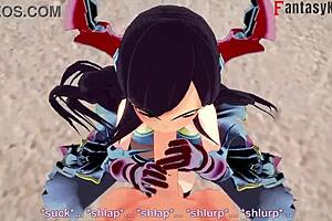 Friedrich der grosse sucks and has sex in azur lane