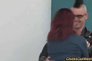 real aussie GF SUCKS in 69 with hairy redhead