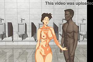 Keiko En Baño Publico 002