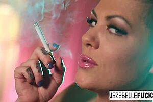 Milf Jezebelle Toys Her Pussy in a Hotel Room