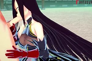 Friedrich der grosse sucks and has sex in azur lane