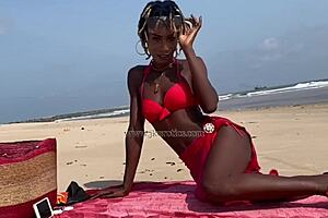 My usual seaside lone walks with masturbation and stripping